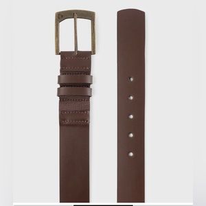 Men’s Travis Mathews/Cuater Brown Leather Jinx Belt - Size 36